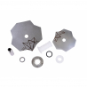 Embery Mini Mono Flip Silver Snow