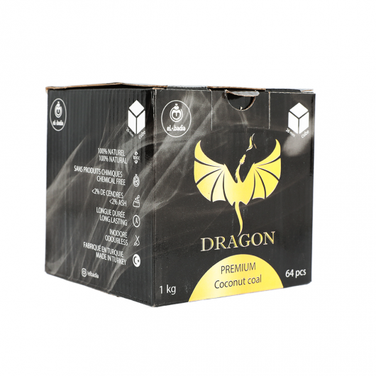 Charbons Dragon Cubes 26mm 1kg