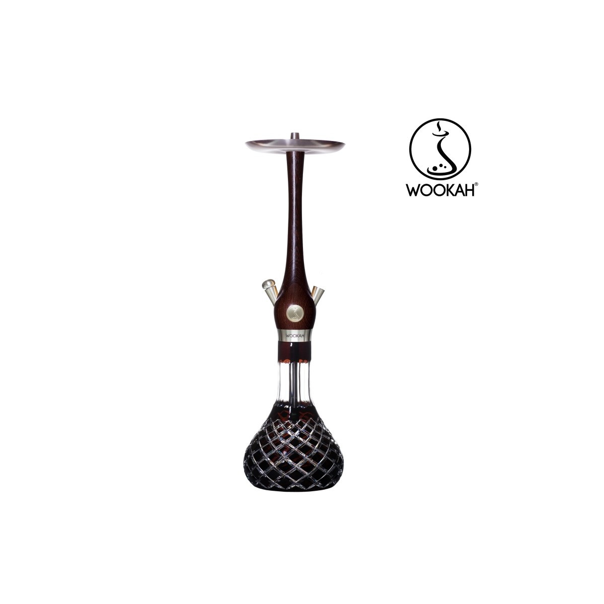 Наргиле WOOKAH WENGE CRYSTAL COLOR CLICK