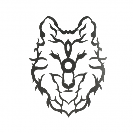 Поднос Cartel Wolf Black
