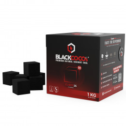 Κάρβουνα BLACKCOCO's 1KG (BLACKCOCO's)