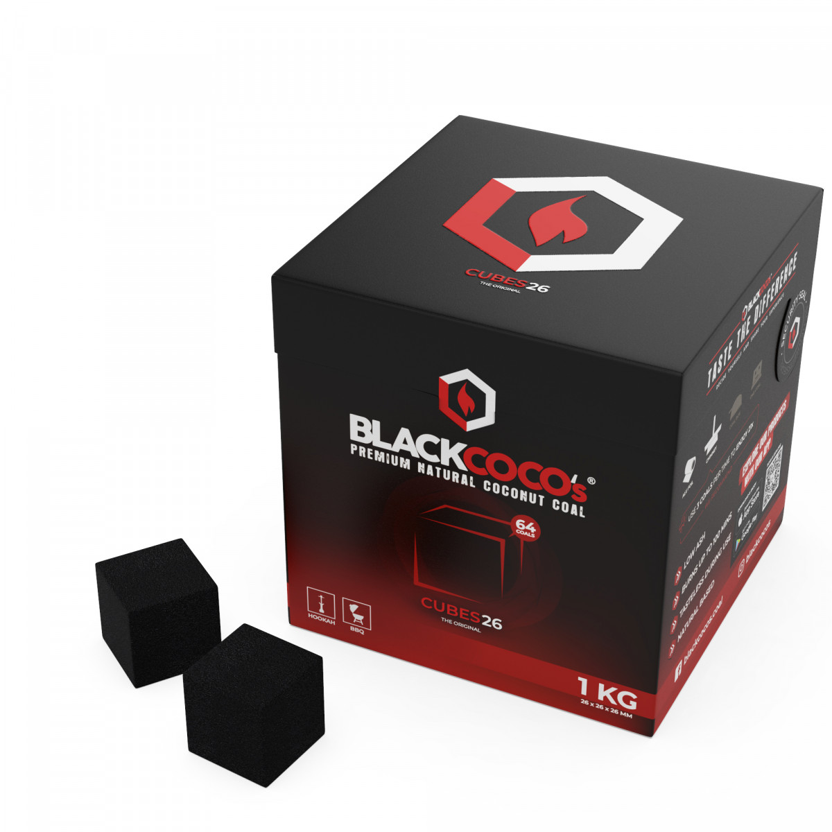 فحم BLACKCOCO's 1KG
