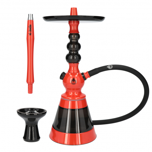 Narghilea CELESTE ® Orange & Black Ediție Limitată