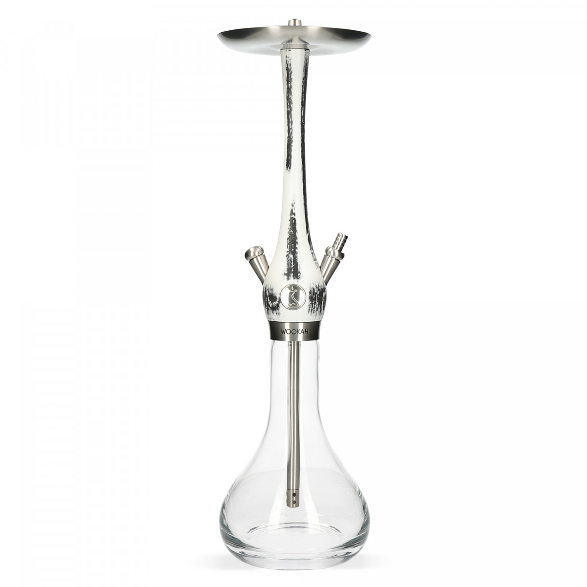 NARGHILEA WOOKAH WHITE BLACK