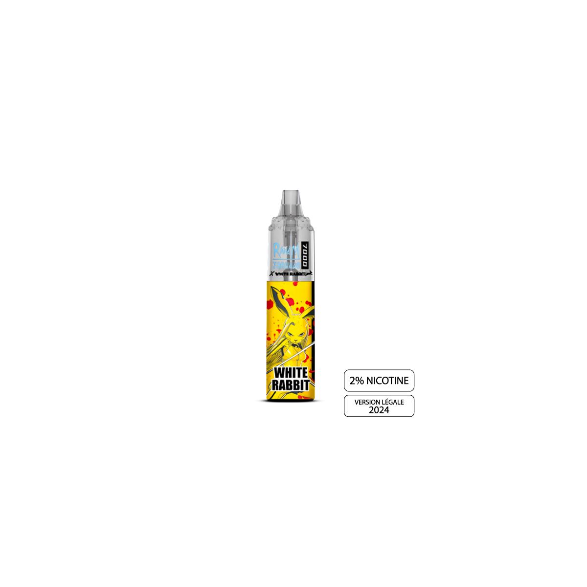 Puff 7000 Randm Tornado X White Rabbit 2% Nicotine