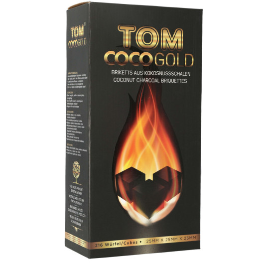 فحم TOM COCOCHA 3Kg GOLD