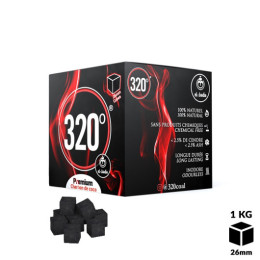 Uhlíky El-Badia 320° CUBES...