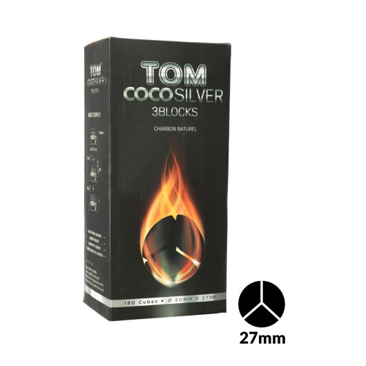 UHLÍKY TOM COCOCHA SILVER 3KG - 3 Blocks