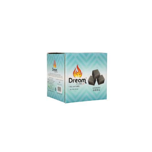Кокосовые угли DREAM CUBES 26мм 1кг