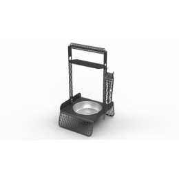 حامل فحم Stainless 320°