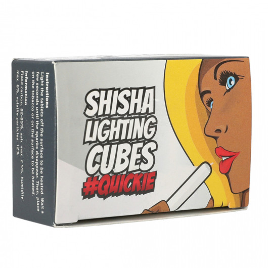 Charbons Cubes Auto-allumants 6pcs 26x26x20mm