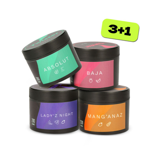 Вкус за наргиле Twizter 200g 3+1