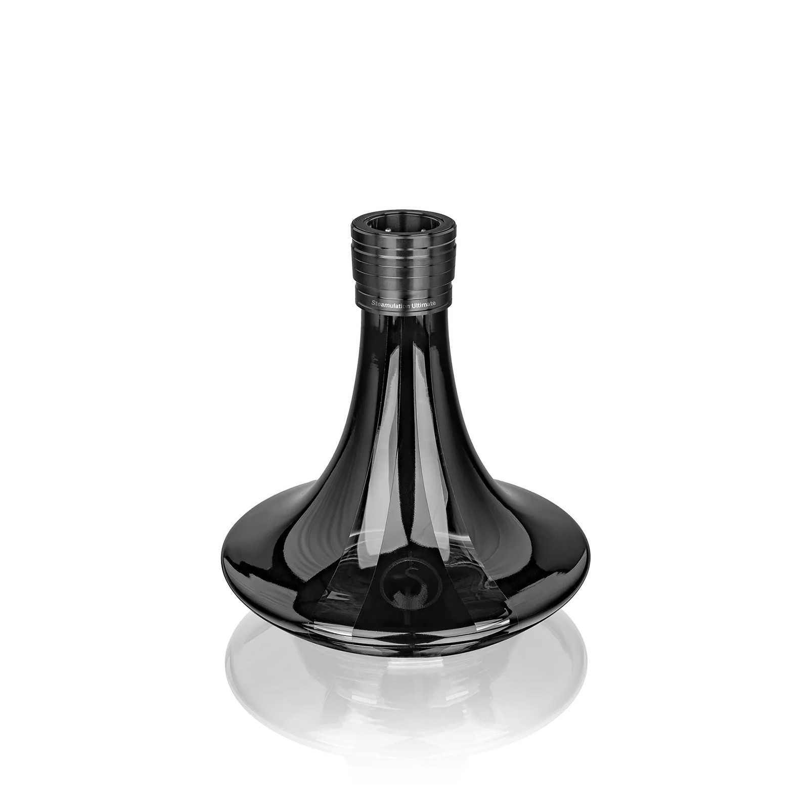 Steamulation Black Ultimate ベース Gen 3 シーシャ用リング付き