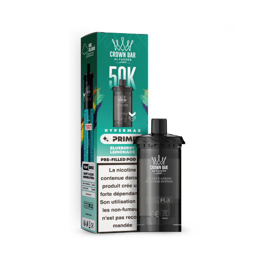 Pod Al Fakher Hypermax Prime 50K – 2 x 10 ml, nicotine 6 mg/ml