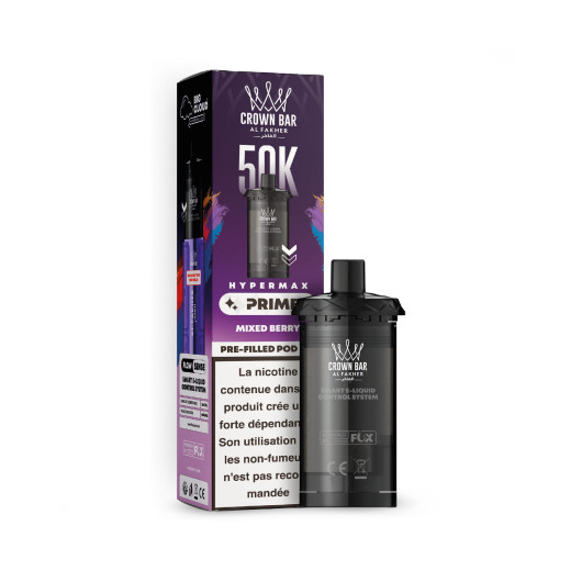 Pod Al Fakher Hypermax Prime 50K – 10 ml, nikotin 6 mg/ml