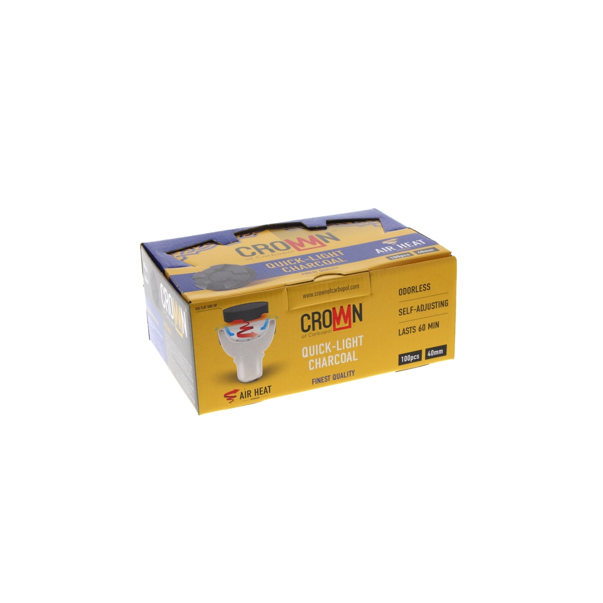 Uhlíky CARBOPOL CROWN 40mm balení 100 kusů