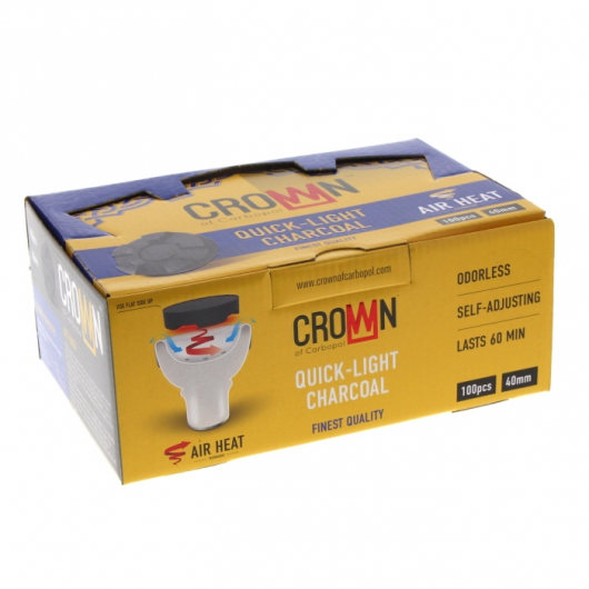 Kolen CARBOPOL CROWN 40mm doos van 100