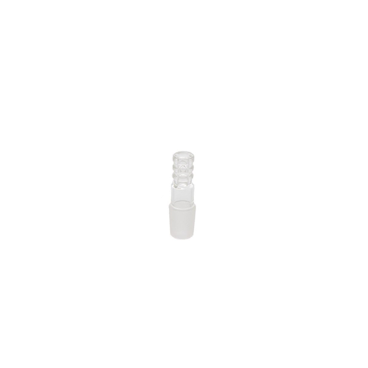 Conector din sticlă pentru furtun silicon