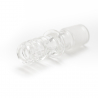 Glazen connector voor slang FUMO