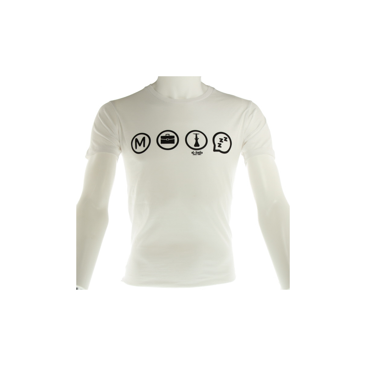 T-shirt Metro-boulot-ναργιλές