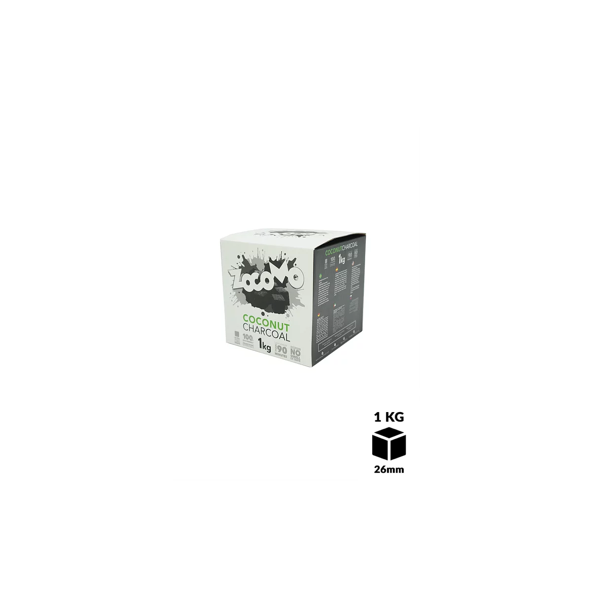 فحم Zocomo 26mm 1كغ