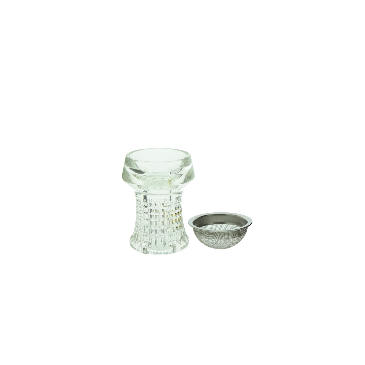 Korunka Dschinni Glassbowl Nero + Seflex