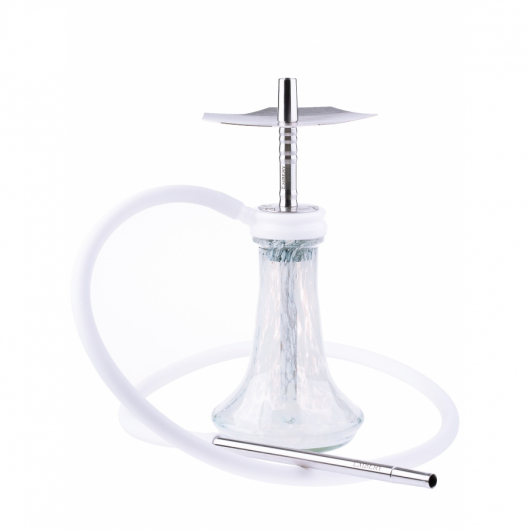 Narghilea EMBERY MINI MONO SILVER SNOW