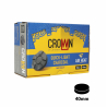 فحم CARBOPOL CROWN 40mm علبة 100 قطعة