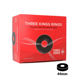 Charbons THREE KINGS RINGS boîte de 80 