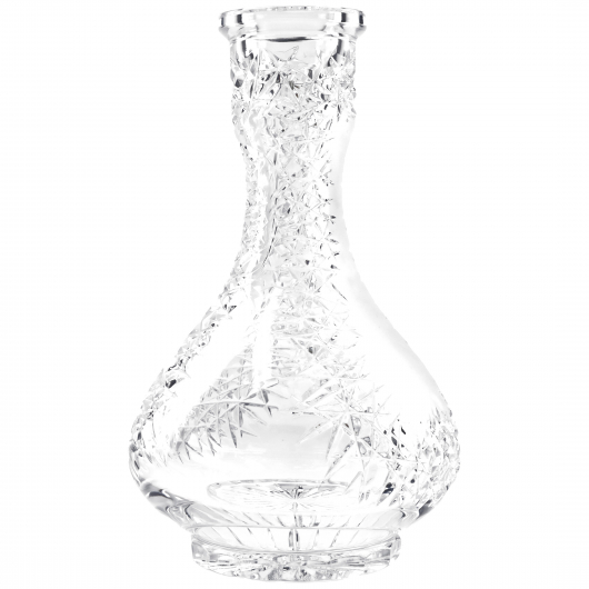 Vase Frozen Drop Clear